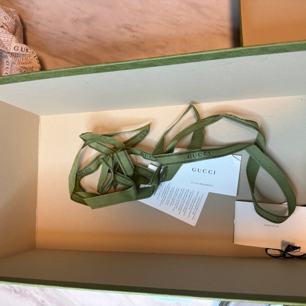 Gucci Grey Retro Interlocking Platform Slides pre… - image 9